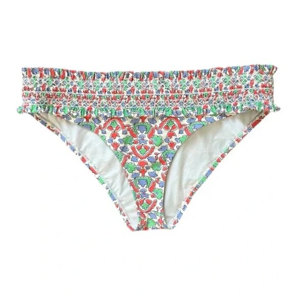 Tory Burch Legacy Paisley Costa Printed Hipster Bottoms I Size Med. - Picture 3 of 4